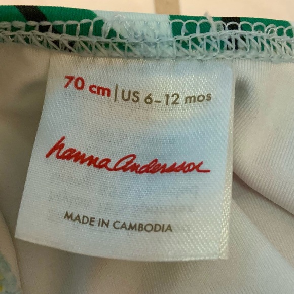 Hanna Andersson Girls Fruit 1-piece Swimsuit size: 6-12 Months - Picture 3 of 6